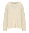 Weekend Max Mara Arduino Ecru Cardigan In White