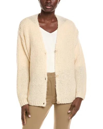 Weekend Max Mara Arduino Wool-blend Cardigan In Neutral