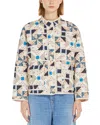 Weekend Max Mara Arizia Patchwork Jacket In Beige