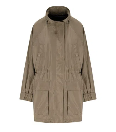 Weekend Max Mara Arley Beige Jacket In Brown