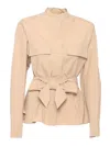 Weekend Max Mara Belted Cotton Jacket