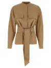 Weekend Max Mara Artu1234 Casual Jackets And Parka Beige In Brown