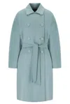 Weekend Max Mara Avenue Coat In Azzurro