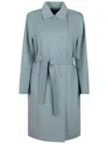 Weekend Max Mara Avenue Coat In Pastel Green