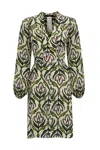 WEEKEND MAX MARA BADEN DRESS IN CREPE DE CHINE