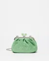 Weekend Max Mara Small Raffia-effect Pasticcino Bag