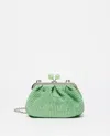 Weekend Max Mara Small Raffia-effect Pasticcino Bag