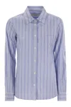 Weekend Max Mara Piadena Striped Poplin Shirt