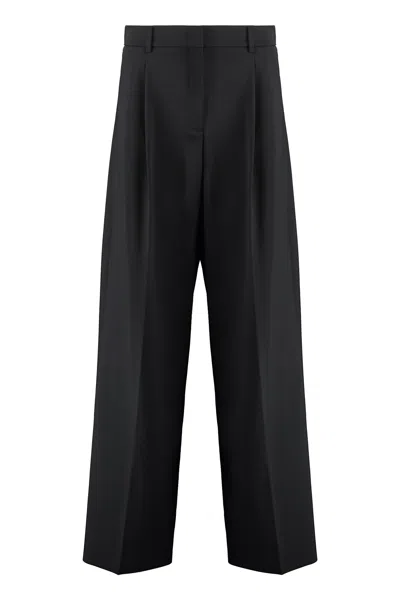 Weekend Max Mara Baiocco Tailored Trousers In Black