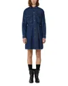 Weekend Max Mara Balenio Long Sleeve Denim Shirtdress In Blue