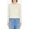 Weekend Max Mara Long-sleeved Casual Jacket In White