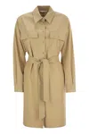 Weekend Max Mara Women's Balocco - Poplin Chemise Dress In Beige