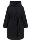 Weekend Max Mara Reversible Down Jacket In Water-repellent Twill In Multi