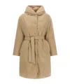 Weekend Max Mara Banfy Reversible Down Jacket In Neutral