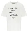 WEEKEND MAX MARA WEEKEND MAX MARA  BARBANO WHITE BLUE T-SHIRT