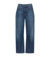 Weekend Max Mara Barrel Jeans In Navy