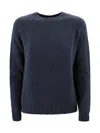 Weekend Max Mara Navy Blue Alpaca Blend Oversize Ghiacci Sweater