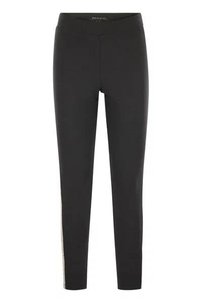 Weekend Max Mara Basilio - Technical Jersey Leggings In Gray