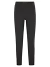 Weekend Max Mara Basilio Technical Jersey Leggings In Black