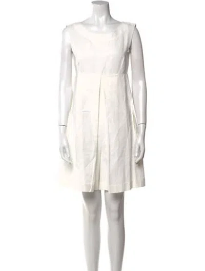 Pre-owned Weekend Max Mara Bateau Neckline Romper In Neutral