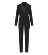 Weekend Max Mara Baviera Black Wrap Jumpsuit