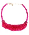 Weekend Max Mara Beaded Necklace In Red