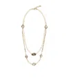 Weekend Max Mara Beaded Necklace In Gold