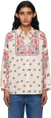 Weekend Max Mara Paisley-print Balloon Sleeve Shirt