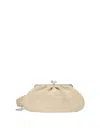 Weekend Max Mara Medium Pasticcino Sphere Clasp Shoulder Bag In Neutral