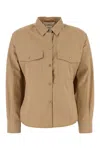 Weekend Max Mara Women's Skipper Shirt Beige | Size 46 | 2515111021600012