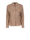 Weekend Max Mara Max Mara Weekend Shirts Beige In Brown