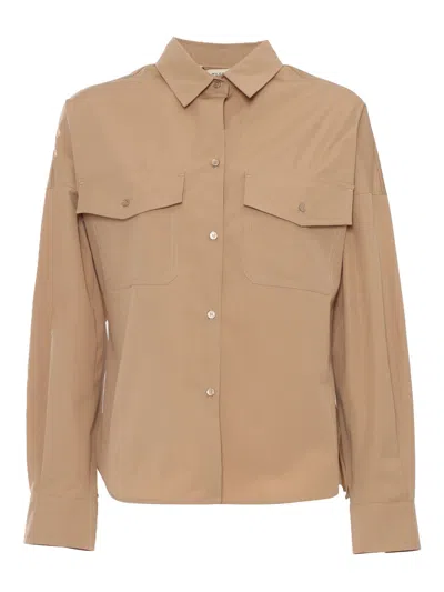 Weekend Max Mara Beige Skipper Shirt