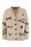 Weekend Max Mara Belgio Cardigan Arena In Neutral