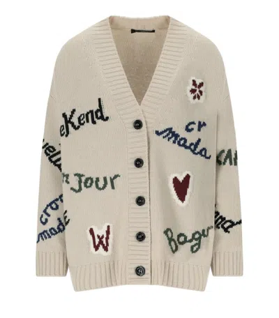 WEEKEND MAX MARA WEEKEND MAX MARA BELGIO ECRU CARDIGAN