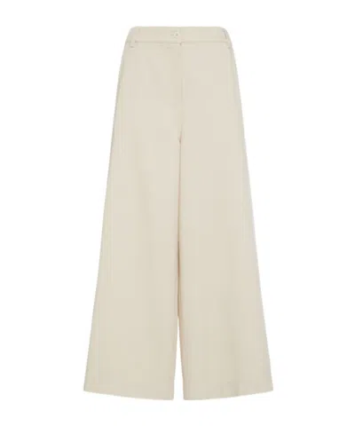 Weekend Max Mara Belt And Loop Wide-leg Pants