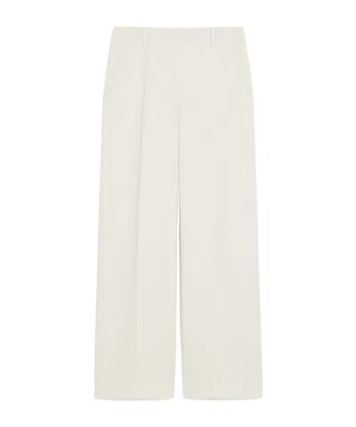 WEEKEND MAX MARA WEEKEND MAX MARA STRETCH WIDE LEG TROUSERS