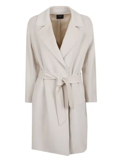 WEEKEND MAX MARA BELT-DETAIL COAT