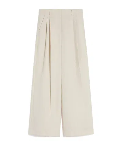 Weekend Max Mara Belt Loop Casual Pants In Animal Print