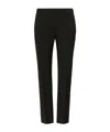 Weekend Max Mara Belt Loop Casual Pants In Black