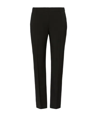 Weekend Max Mara Belt Loop Casual Pants In Black