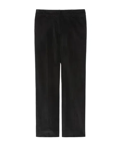 Weekend Max Mara Belt-loop Casual Pants In Black