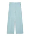 Weekend Max Mara Belt-loop Casual Pants In Blue
