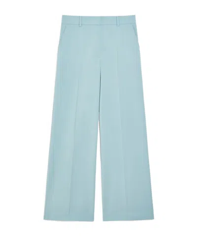 Weekend Max Mara Belt-loop Casual Pants In Green