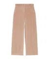 Weekend Max Mara Belt Loop Casual Pants In Brown