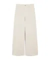 Weekend Max Mara Belt-loop Casual Pants In White