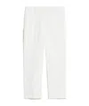 Weekend Max Mara Belt-loop Casual Pants In White