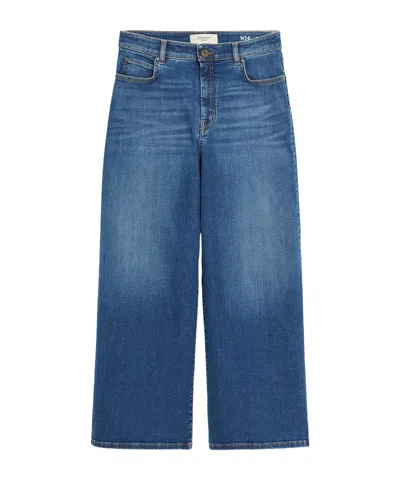 Weekend Max Mara Belt-loop Jeans In Blue