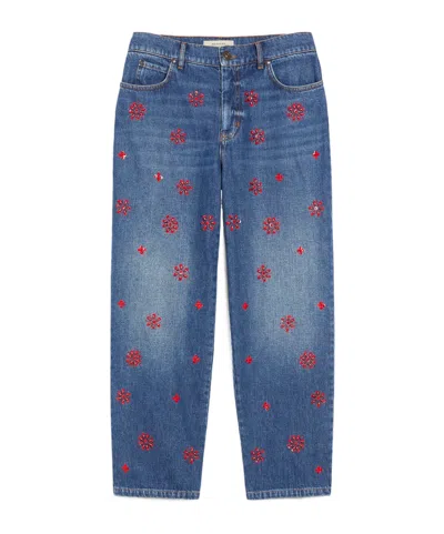 Weekend Max Mara Belt-loop Jeans In Blue