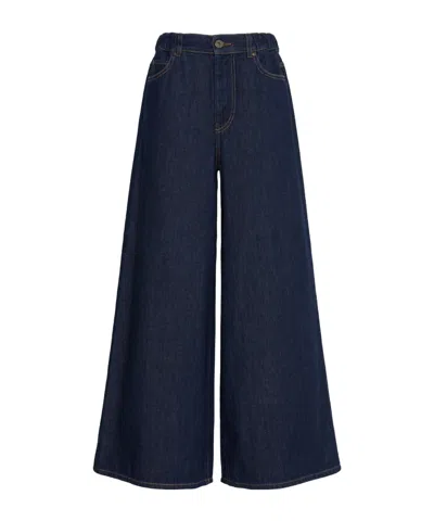 Weekend Max Mara Belt Loop Jeans In Blue