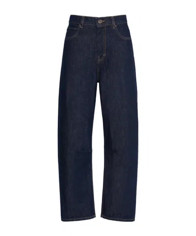 Weekend Max Mara Belt Loop Jeans In Blue